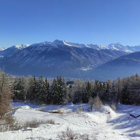 Mountain View With Parking & Fast Wifi Apartament Crans-Montana